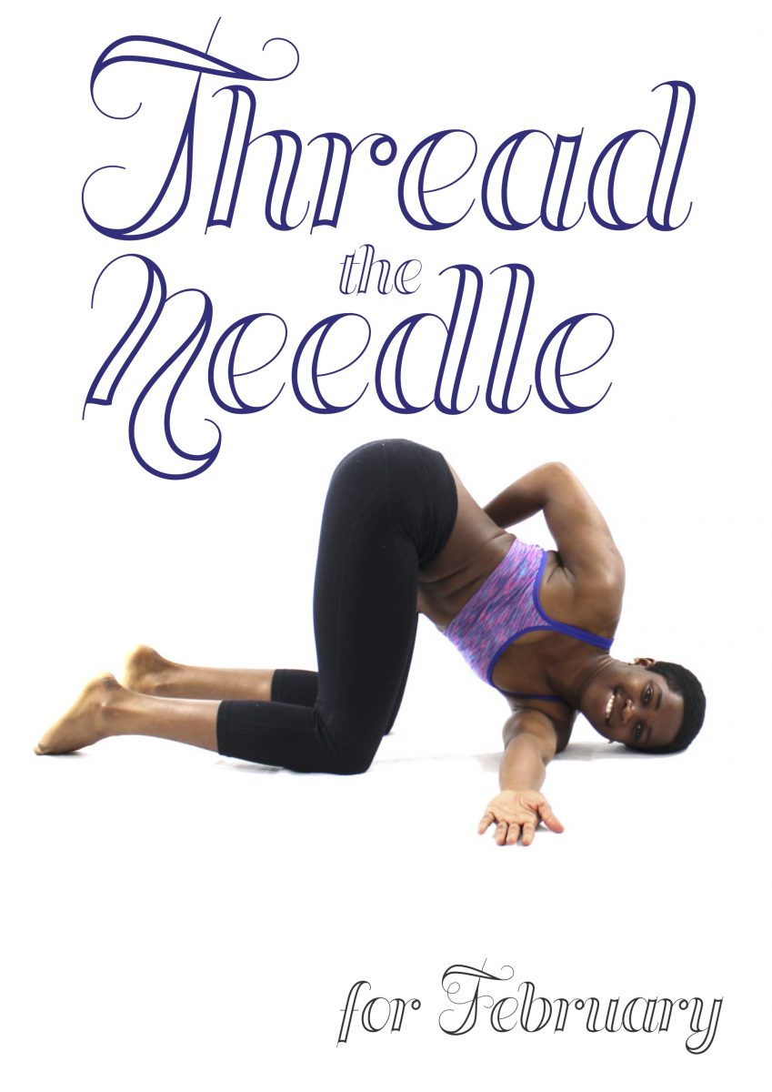 Prenatal Yoga. Thread the Needle is a wonderful pose to open the front of  the shoulders, chest, abdomen and stretch the b… | Pregnancy yoga, Prenatal  yoga, Prenatal